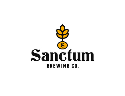 Sanctum Brewing Co. branding brewery logo craft beer
