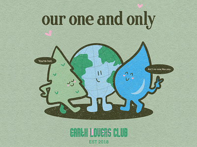 Earth's pals ai branding design graphic design illustration outdoors vector