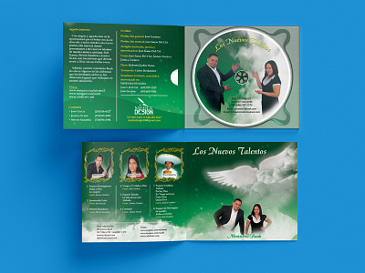 Ministerio Ruah - Los Nuevos Talentos cd art cd design cd jewel case cd layout print print media