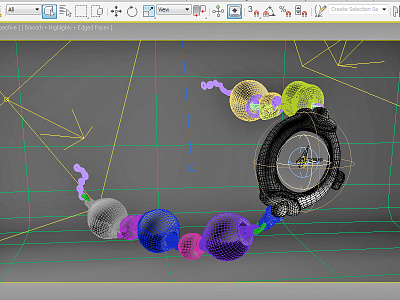 3d watches model 3d making of watches