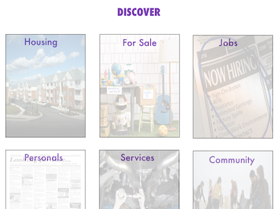 Craigslist Redesign (Part 3)- Discover