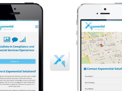 Exponential Solutions Responsive Website Design