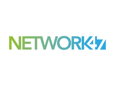 Network 47 Logo Concept blue brand concept graphic design logo logo design speech vector