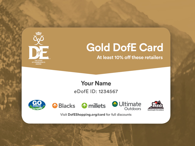 Dofe Reward Card Gold by Daniel T!ller on Dribbble