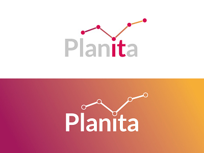 Planita Logo Concept brand branding colourful concept design graphic design icon identity illustration logo logo design typography vector