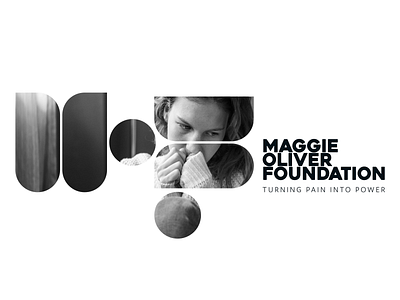 Maggie Oliver Foundation Logo Concept 1 Application