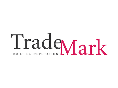 TradeMark Logo Design brand branding concept graphic design icon identity logo logo design typography vector