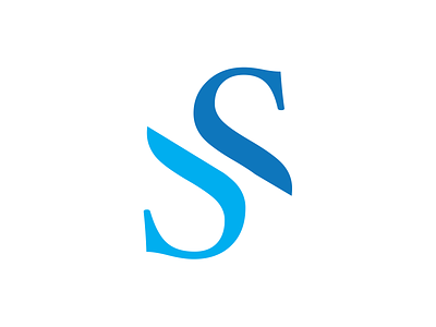 S S Typography brand branding concept graphic design icon identity logo logo design typography vector