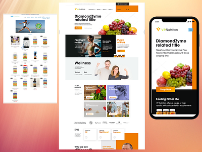 Shopify Ecommerce - VP Nutrition ecommence ecommerce shopify shopify plus shopify store web design