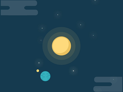 Galaxy animation after effects motion design motion graphics motiondesignschool