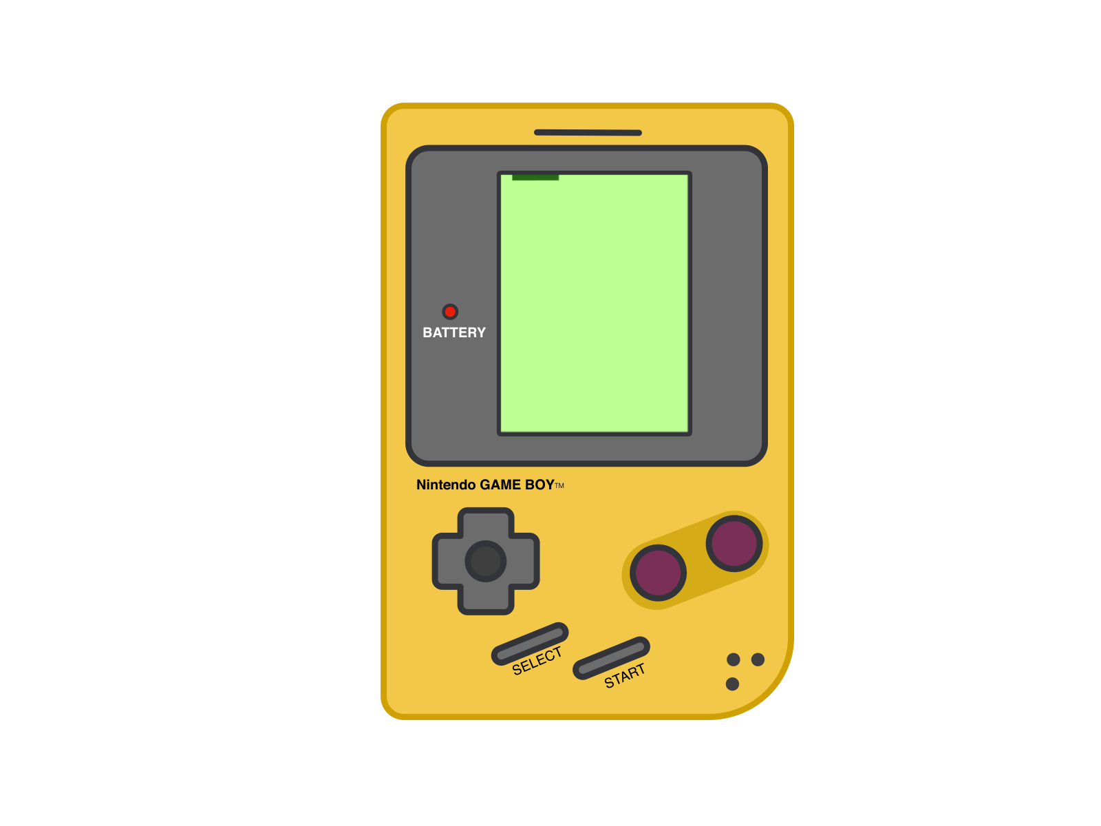 Game Boy with Tetris Game