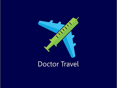 Doctor Travel branding design illustration logo logo design monograms vector