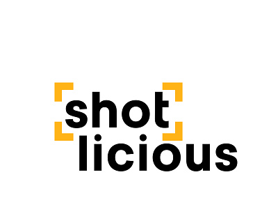 Logo Shotlicious branding design logo logo design logomark vector