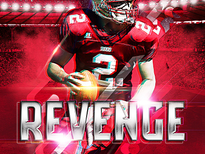 Revenge design poster sport