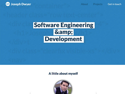 Software Engineer Portfolio
