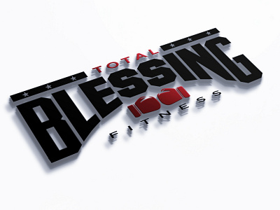 Total Blessing Fitness branding branding identity inviteme logo