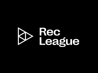 Rec League Sans branding design graphic design logo type typography