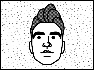 Morrissey illustration morrissey music the smiths vector