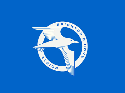 Brighton & Hove Albion badge brighton crest england football hove logo seagull soccer sports