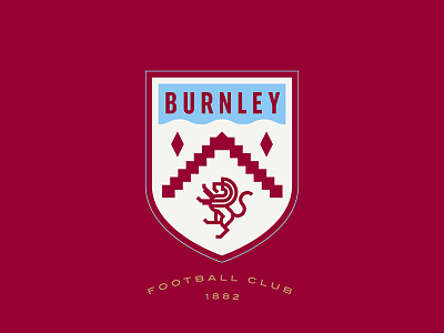 Burnley badge blue burnley claret crest england football logo soccer sports