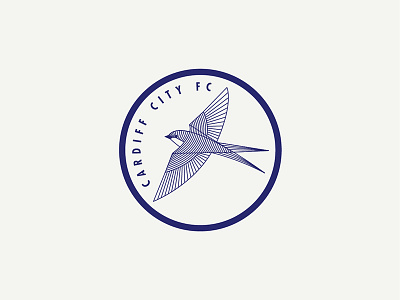 Cardiff City badge bird crest england football logo soccer sports wales