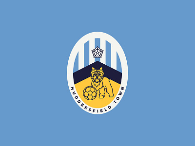 Huddersfield Town badge crest england football huddersfield logo soccer sports terrier
