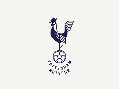 Tottenham Hotspur badge crest england football logo london rooster soccer sports spurs