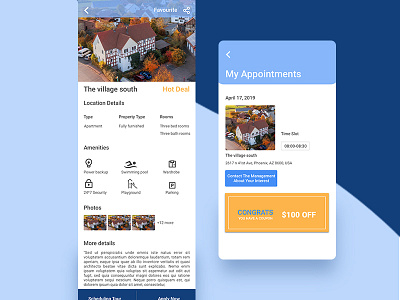 property app cupon sales page