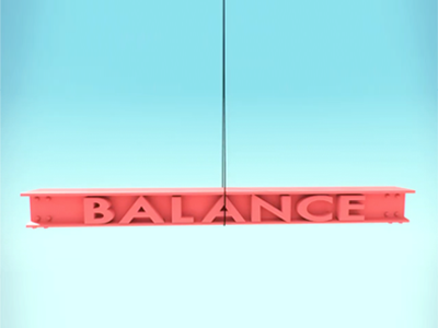 Balance Short 3d animation