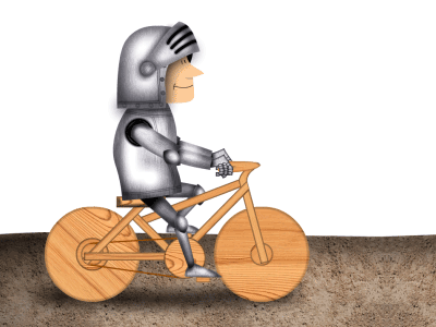 I want to ride my bike 2d animation animation commercial flash knight motion motion graphics