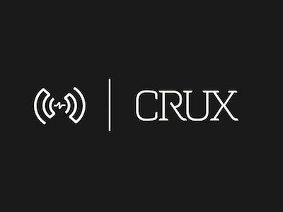 Crux Logo Type audio design graphic design logo logomark logotype recorder sound