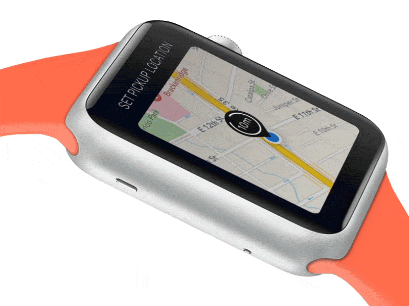 UBER Apple Watch Concept - Select Car Type apple watch design interface smart watch uber ui design user interface