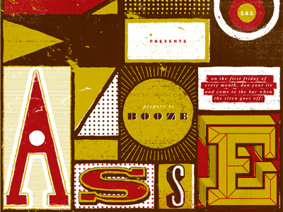 assembly typography poster illustration nmn type