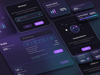 Energy Web's staking platform UI