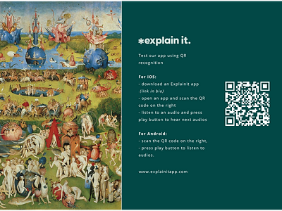 Poster design for Explainit App