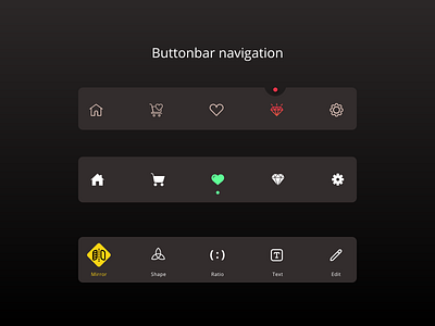 Navigation Bar UI