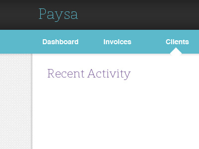 Paysa Backend app ui web