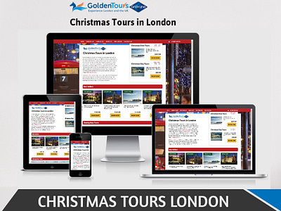 Christmas Website Design front end design landing page design layout design responsive design ui design uiux design ux design web design web development website design