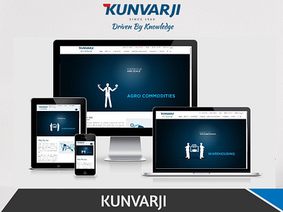 Kunvarji Website Design front end design landing page design layout design responsive design ui design uiux design ux design web design web development website design