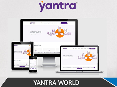 Yantra Website Design front end design landing page design layout design responsive design ui design uiux design ux design web design web development website design