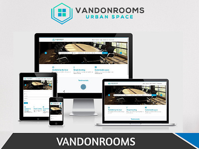 Vandonrooms Website Design front end design landing page design layout design responsive design ui design uiux design ux design web design web development website design