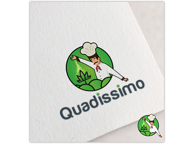 Quadissimo logo design branding logo