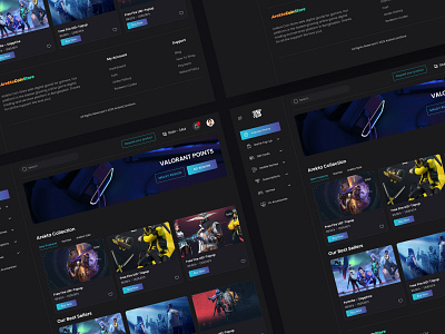 Gaming Point Selling Site branding branding design cool design dark mode desi dark theme ui dark ui design gaming point selling gaming web graphic design illustration minimal design new ui design point selling site saas ui ui ux design web ui design web ui gaming