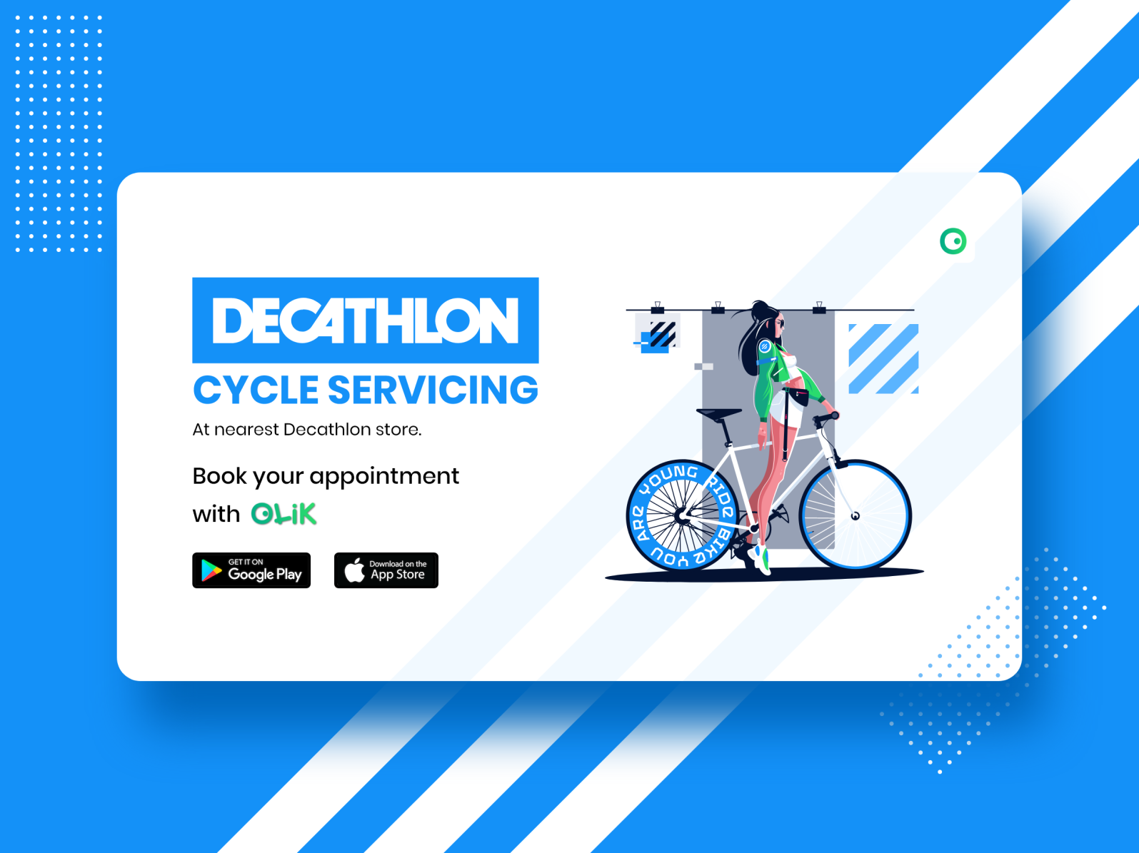 decathlon cycle servicing