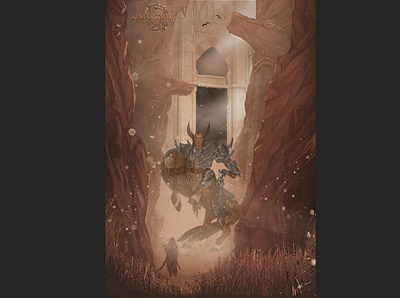 Hidden Centaur Temple concept art art artwork centaur character concept concept art desert design design art digitalart idea illustration landscape wallpaper