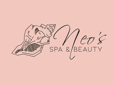 Neo's spa & beauty logo design art beauty creative croatia design design art digitalart ideas illustration logo malaysia salon shell spa wellness