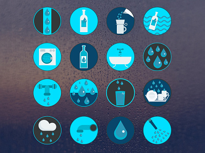 Wasser/Water Icons