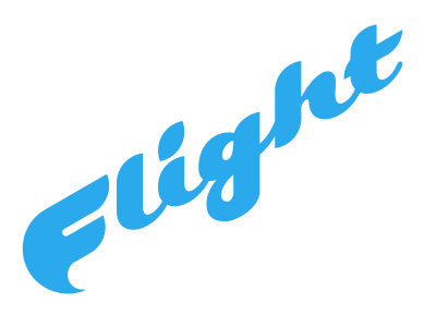 Flight wordmark wordmark