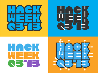 Hackweek Q3 '13 logo logo wordmark