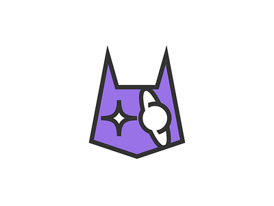 Space marine cat cat logo space